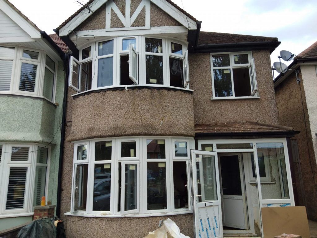 upvc windows and upvc doors supplied for a full house in golders green north london