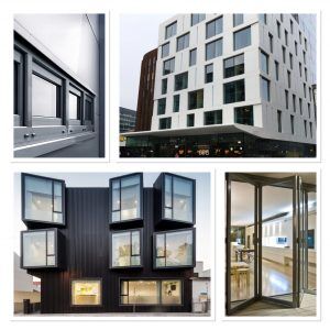 popular Commercial aluminium windows and doors