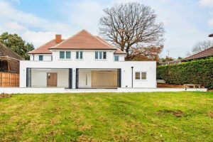 finished and completed home extension near maidenhead