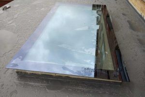 glass roof light newly fitted in acton london