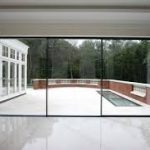 replacement Slim frame double glazed sliding doors