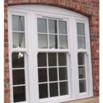 White 3 Pane SASH WINDOWS