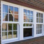 White uPVC SASH WINDOWS