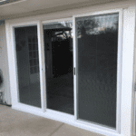 White 3 Pane PATIO DOORS