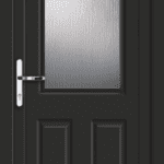 Black uPVC Back Doors