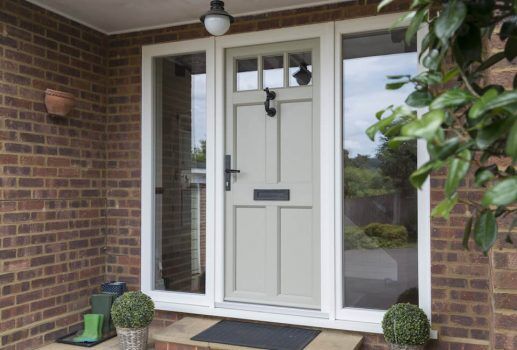 POPULAR uPVC FRONT DOORS