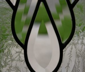 Decorative glass options for sash windows