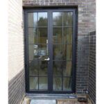 Grey Aluminium French Doors