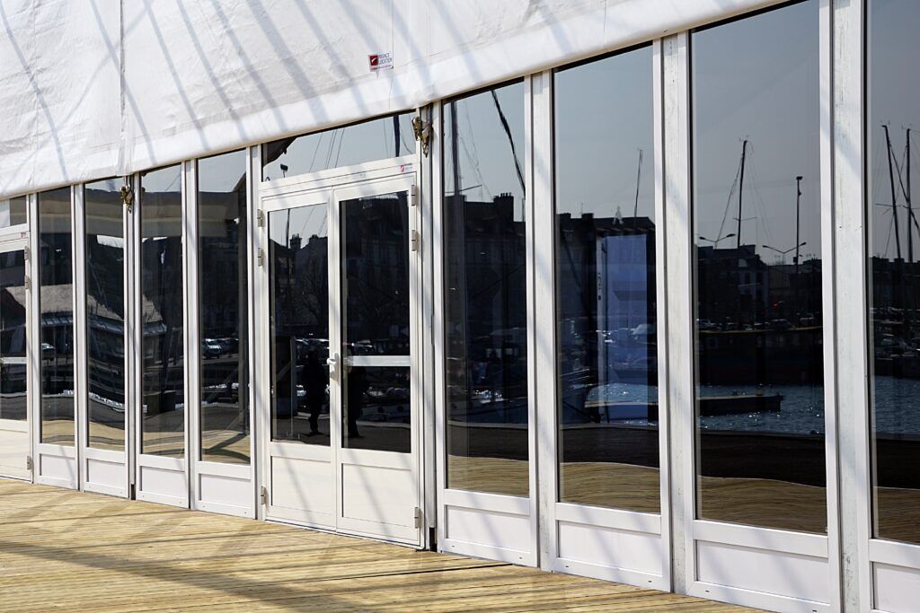 Aluminium Double Glazed Doors