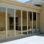 replacement glazed unit, a 7 pane bifold doors