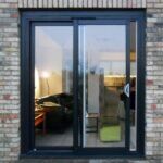 2 PANEL ALUMINUM DOORS