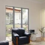 WHITE 3 PANEL COMMERCIAL WINDOWS