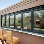 bifold windows on a north London home